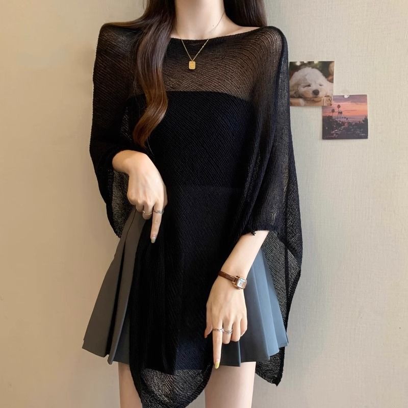 2025年微透镂空针织披肩