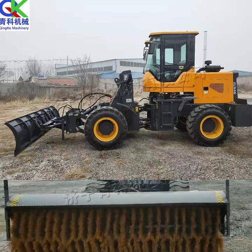 多功能越野除雪机 道路破冰除雪设备 冬季道路积雪养护机