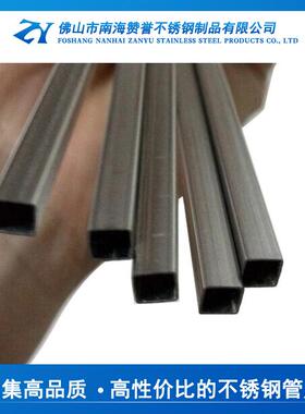 工厂供应304方管430材质不锈铁管409汽车排气管方形65x65不锈钢管