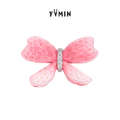 YVMIN尤目 蝴蝶草莓发夹发卡边夹刘海夹情人节生日礼物