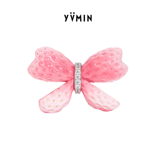 YVMIN尤目 蝴蝶草莓发夹发卡边夹刘海夹生日礼物