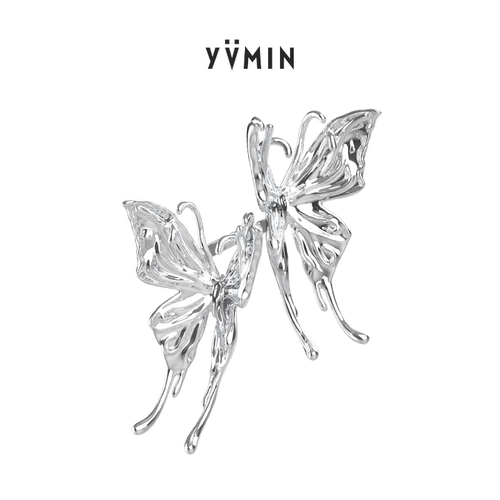 尤目开口戒指YVMIN蝴蝶