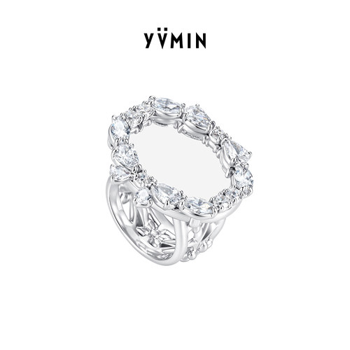 YVMIN尤目 镜框水渍蝴蝶结戒指女戒圈设计师生日礼物新品礼物女生