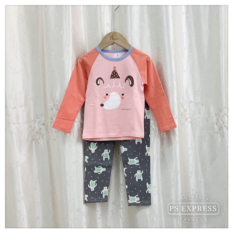 清仓17008外贸原单儿童男童女童内衣套装秋衣秋裤家居服90～120