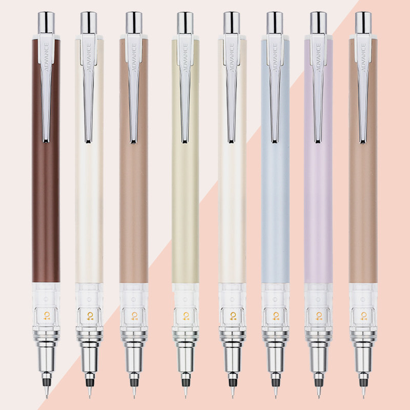 uni三菱铅笔铅芯自转不易断铅