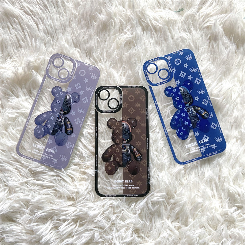 潮牌联名vivos15e手机壳y76s暴力熊s12pro软壳s10透明s9/s7新款s6男s1女y74情侣vivo T1X全包z5x/y72/y7/y71t,3C数码配件,手机保护套/壳,淘宝优惠券,粉丝福利购,淘宝优惠卷