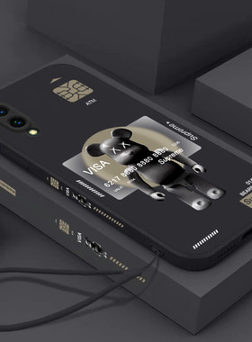 潮牌xx小熊vivox27手机壳x27pro送挂绳x23幻彩版液态硅胶x21i全包镜头X21a男女ud保护套x20plus磨砂x9s超薄软