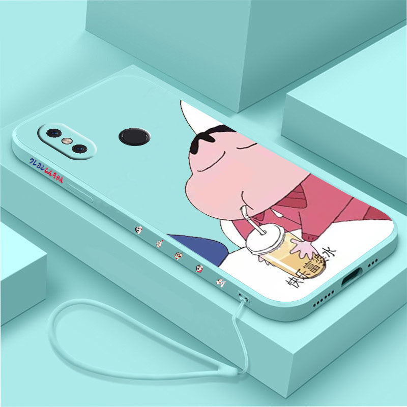 快乐富婆水小米8手机壳送挂绳小米8se蜡笔小新小米8青春版液态硅胶屏幕软壳卡通全包磨砂超薄女款情侣保护套,3C数码配件,手机保护套/壳,淘宝优惠券,粉丝福利购,淘宝优惠卷