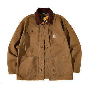 Carhartt 106675卡哈特主线密歇根薄款帆布工装夹克外套C01继任款
