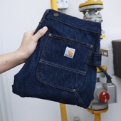 103890卡哈特主线原色宽松工装 裤 双膝重磅牛仔裤 Carhartt B07新款