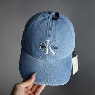美版正品Calvin Klein凯文克莱鸭舌帽休闲遮阳棒球帽潮牌男女同款