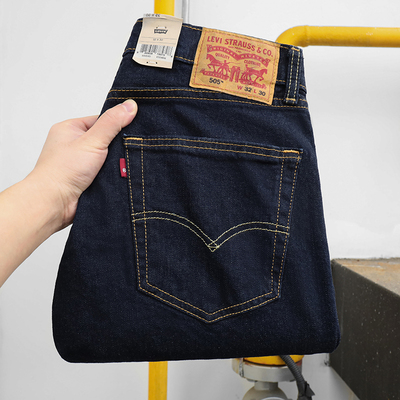 李维斯505系列宽松直筒牛仔裤