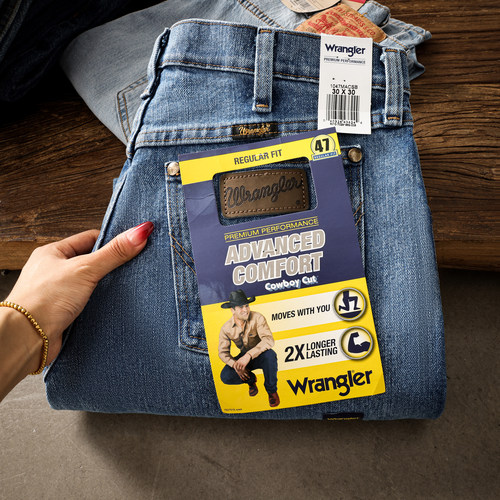 Wrangler威格47系列美式牛仔裤男