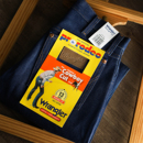 Wrangler威格原牛直筒牛仔裤纯棉男士重磅未脱桨原色养牛裤13MWZ