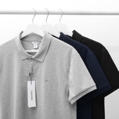 POLO衫 美版 青年休闲舒适翻领上衣 Klein男时尚 潮流短袖 正品 Calvin