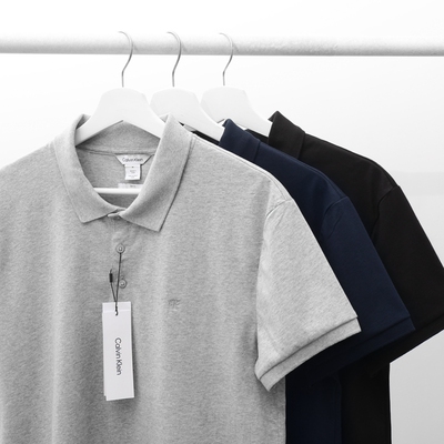 CalvinKlein时尚潮流短袖POLO衫