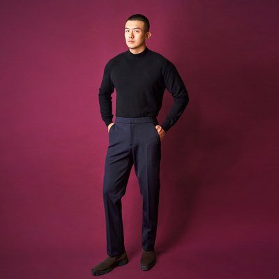 AllenXie暖暖裤加厚休闲西裤