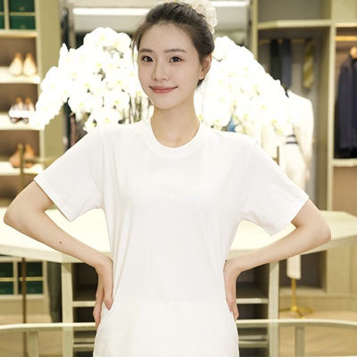 AllenXie有钳圆领短袖T