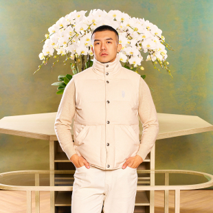 鹅绒马甲男女同款 Xie艾伦谢 外套短羽绒马甲保暖冬Allen