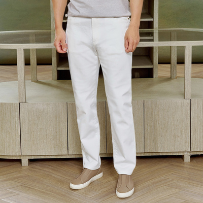 AllenXie牛仔裤纯色直筒