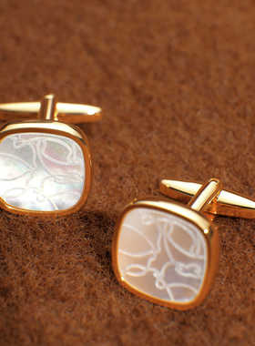 袖扣袖钉男士商务西装衬衣配饰礼物Allen Xie艾伦谢