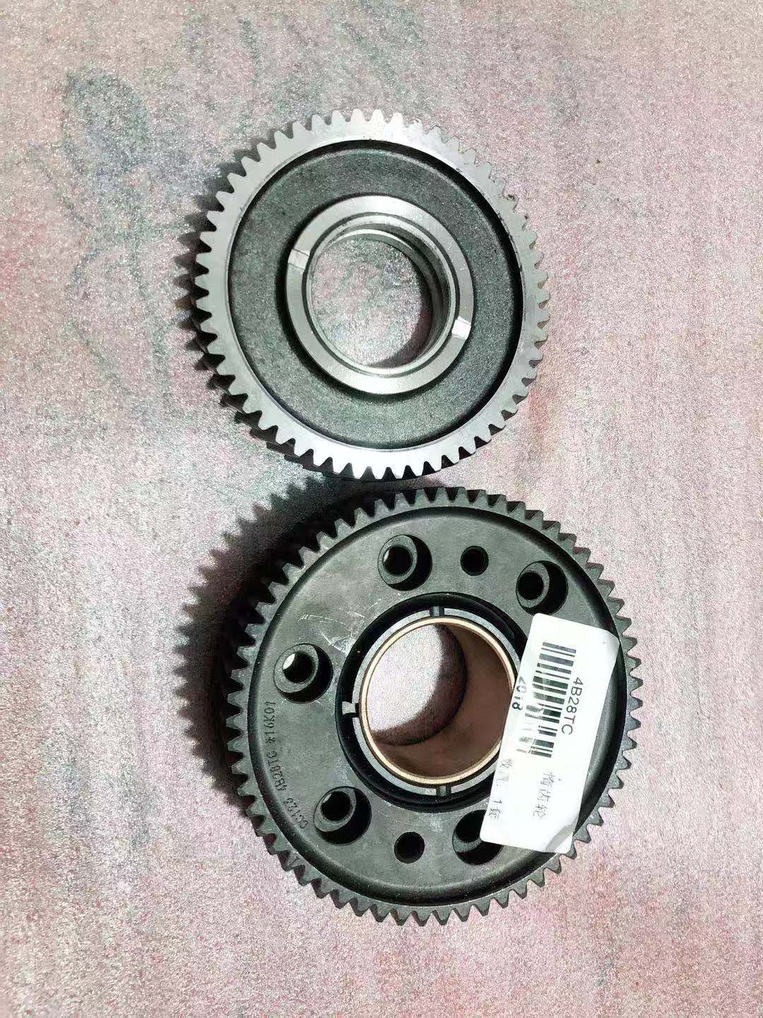 适应福迪皮卡雄狮F16小超人探险者发动机齿轮正时齿时规齿4B28TC