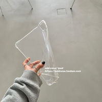 Four-corner anti-drop ipad 2023pro11 Transparent protective case AIR 5/10.9 Simple mini6 soft case 10.2-inch thumbnail 2