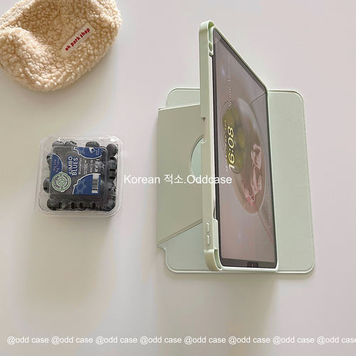 豆沙绿ins同色系边框ipad壳