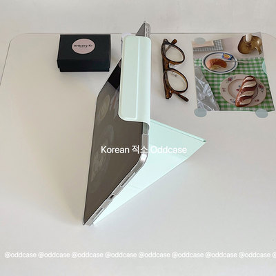 力荐~！春日低饱和绿ipad硬壳