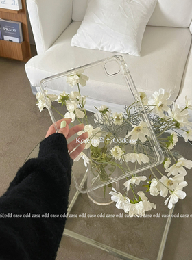 ins 简单的透明硬壳 ipad pro11/10.9寸防摔亚克力全包10代/8/10.2/air5带笔槽充电 平板9.7寸迷你6后壳无盖