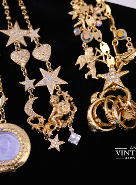 KirksFolly复古合金天使项链