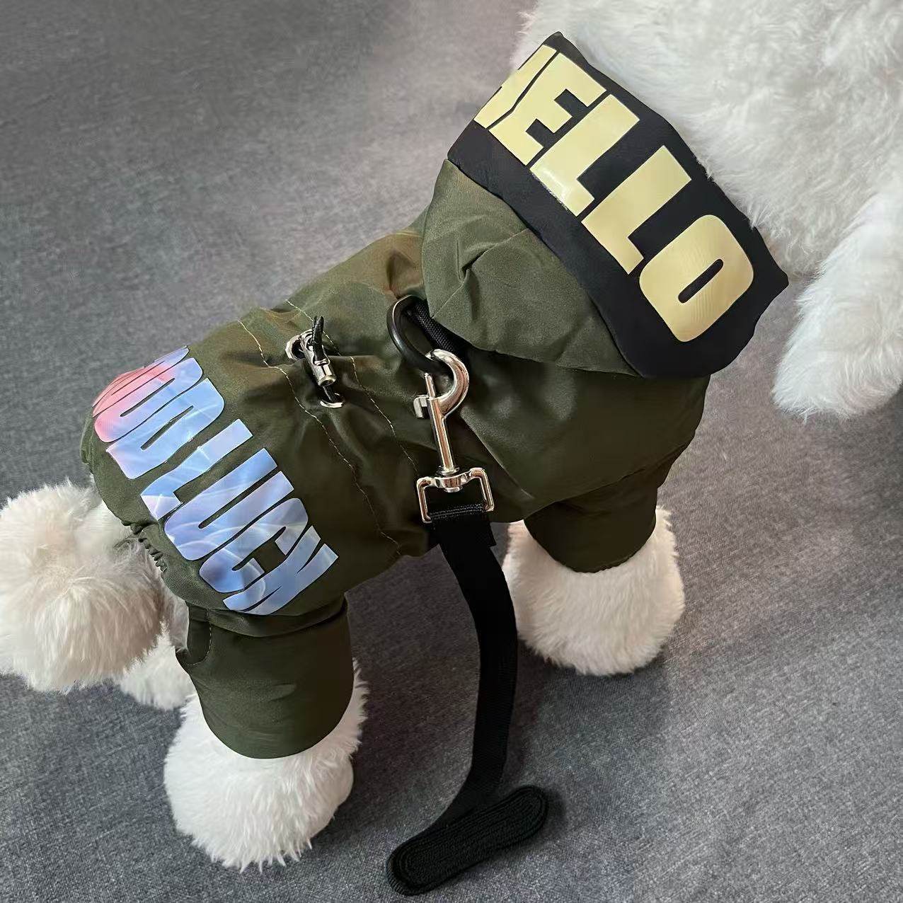 宠物加绒保暖防寒连帽四脚棉衣泰迪比熊小型犬狗狗秋冬可牵引衣服,宠物/宠物食品及用品,狗宠物服装/雨衣,淘宝优惠券,粉丝福利购,淘宝优惠卷