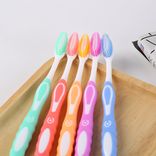 10/20/30支牙刷软毛成人手动硬毛牙刷情侣家庭装女男士清洁护牙龈