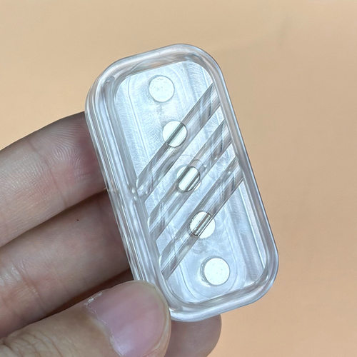 利是糖推牌EDC解压玩具三层音浪金属磁力机械律动啪啪币指尖陀螺