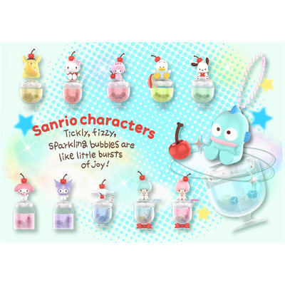 MINISO名创优品Sanrio characters缤纷特饮系列盲盒挂件潮玩周边
