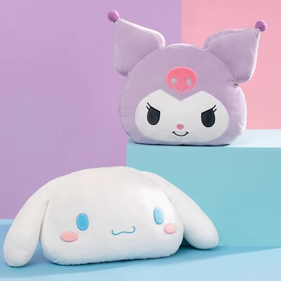 【随机一款】MINISO名创优品三丽鸥抱枕玉桂狗库洛米靠枕睡枕