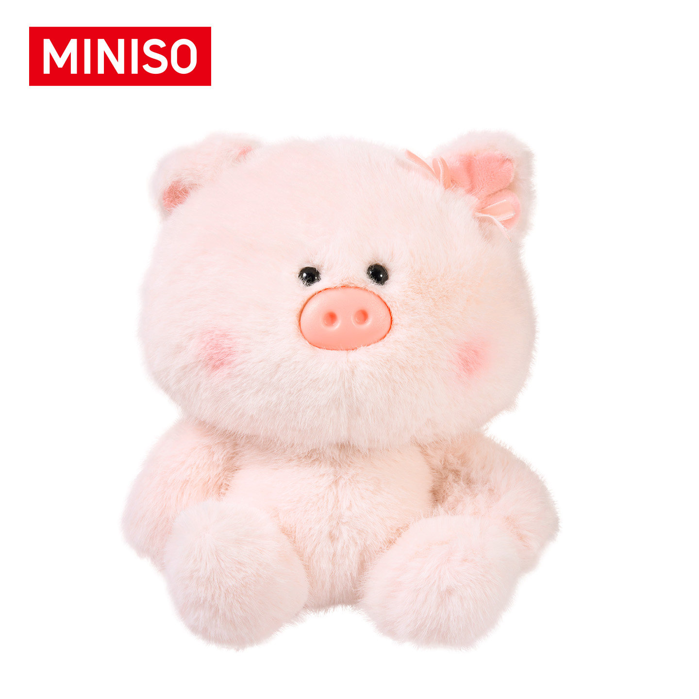 MINISO名创优品福莉丝守护系列常规坐姿公仔小猪毛绒玩偶礼物娃娃
