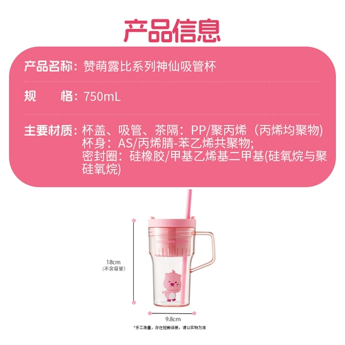 Miniso Famous Chuang Youpidi Series Strail Cup