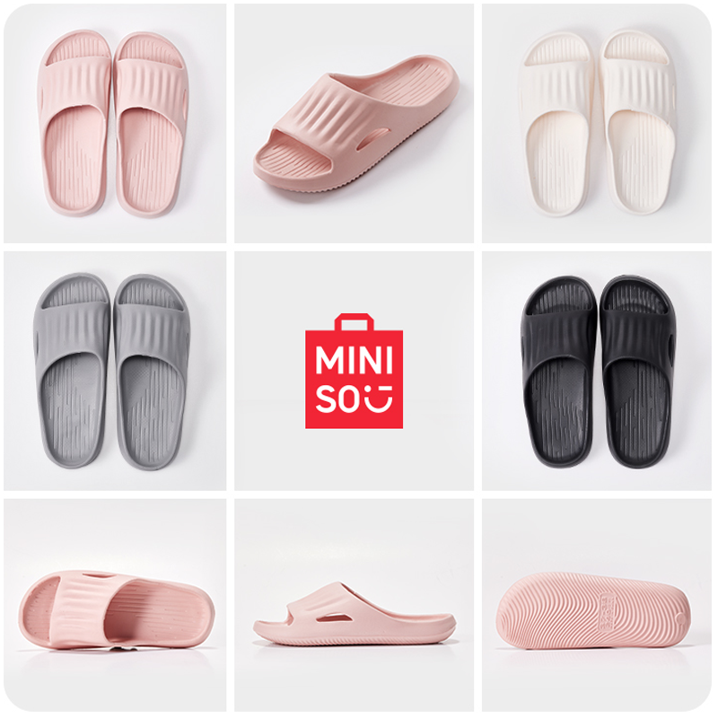 MINISO浴室拖鞋软云系列