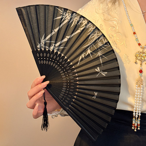 国风扇子古风折扇中国风古典扇子