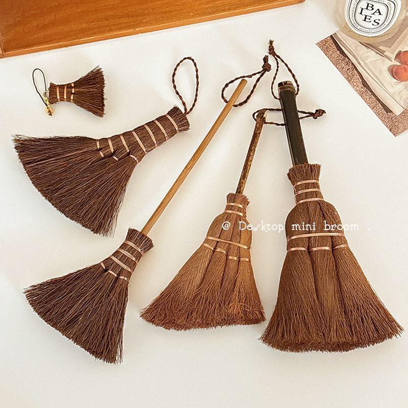 迷你小扫把桌面创意小刷子键盘缝隙刷家用吧台清洁刷窗台清灰毛刷