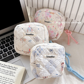 可爱卫生巾姨妈巾收纳包大容量高颜值学生便携化妆包月事包零钱包