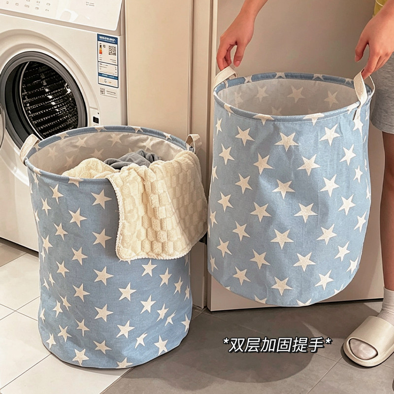 ins风脏衣篓宿舍可折叠脏衣服收纳筐洗衣篮家用大容量娃娃收纳桶
