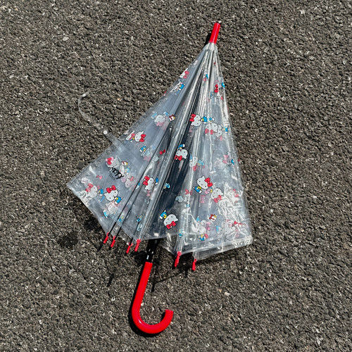 透明大雨伞学生上学专用