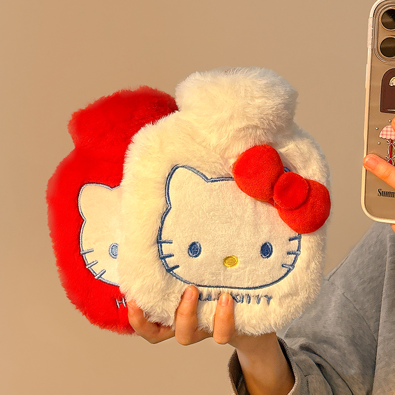 可爱注水热水袋暖手宝被窝专用