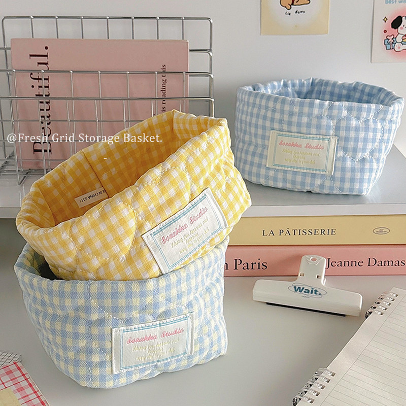 布艺收纳篮子收纳筐大容量桌面化妆品杂物收纳夹棉整理盒储物家用,收纳整理,其他收纳篮,淘宝优惠券,粉丝福利购,淘宝优惠卷