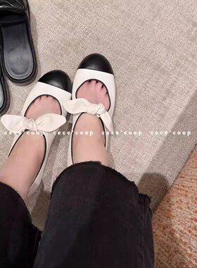 LOOG Aou穿搭Plan!2/11 新品 26FW 蝴蝶结平底玛丽珍单鞋 女