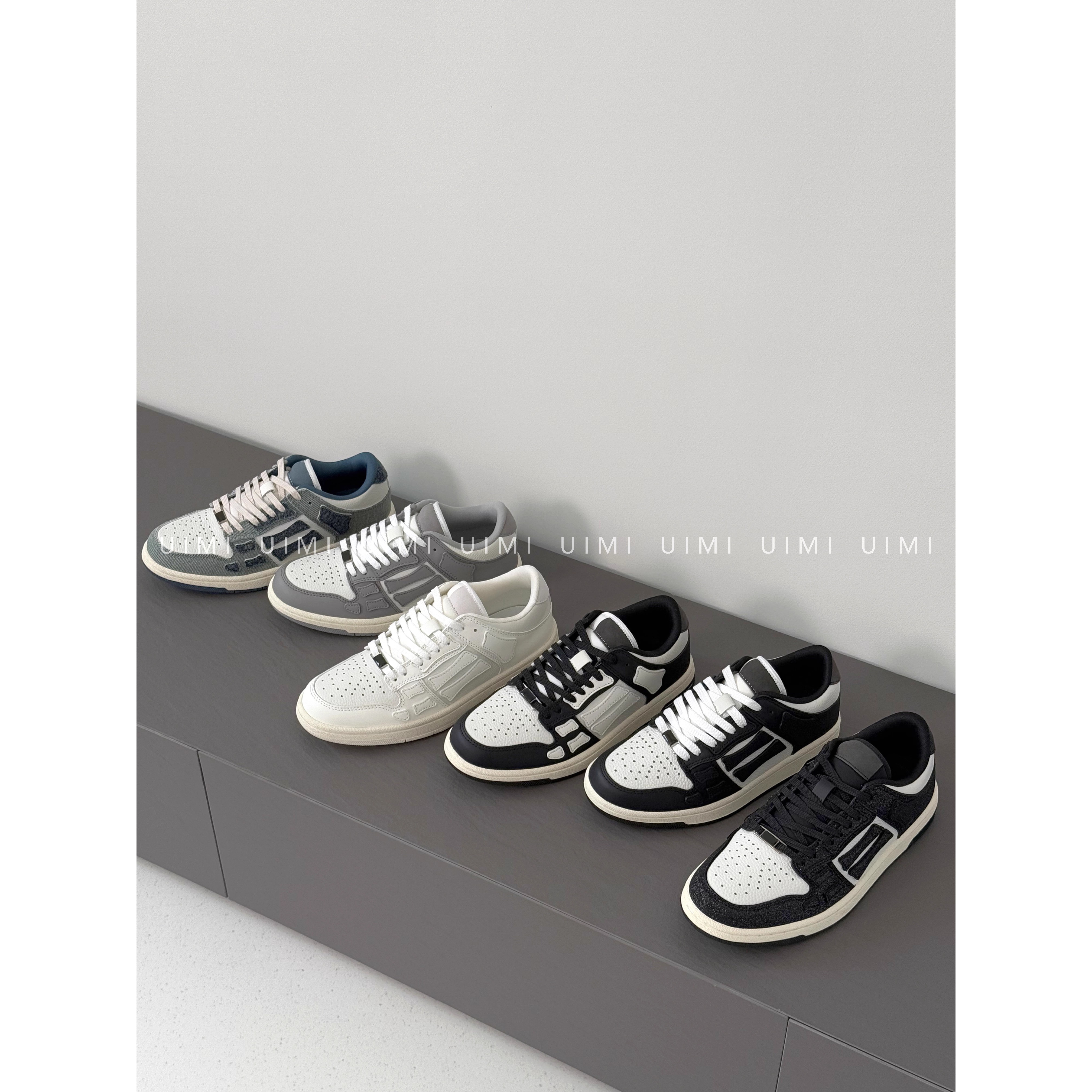 品质升级!经典系列!25s 拼色厚底熊猫骨头休闲板鞋 男女款