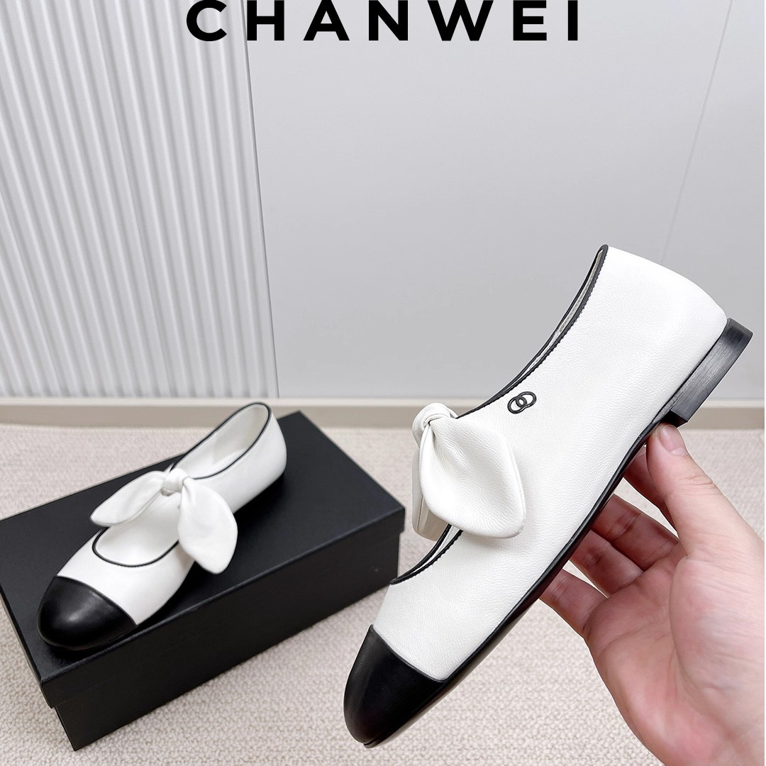 蝴蝶结玛丽珍鞋平底单鞋女