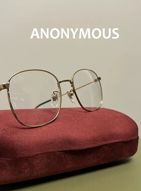 LOOG Aou强推自留 一眼爱上！@ins巨显脸小素颜眼镜新款全框镜
